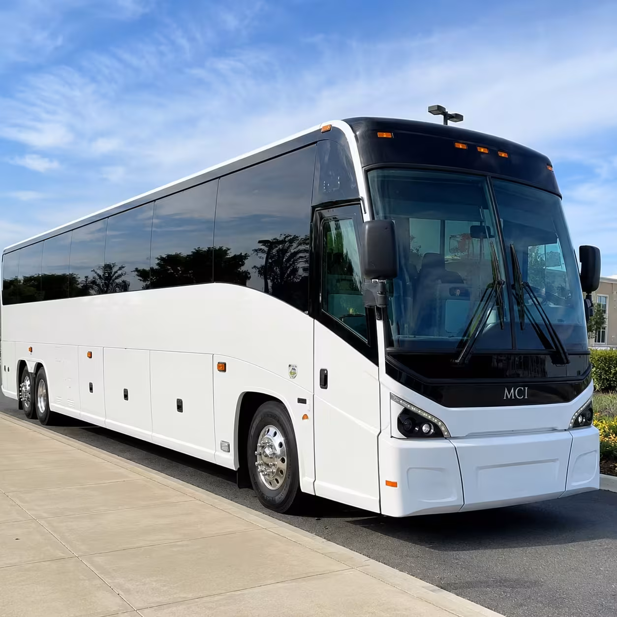56 passenger charter bus