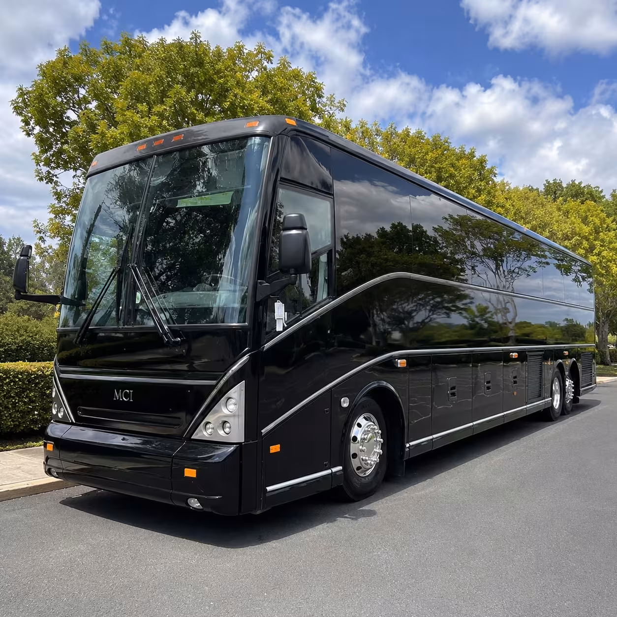 ada accessible field trip bus rentals for allen schools