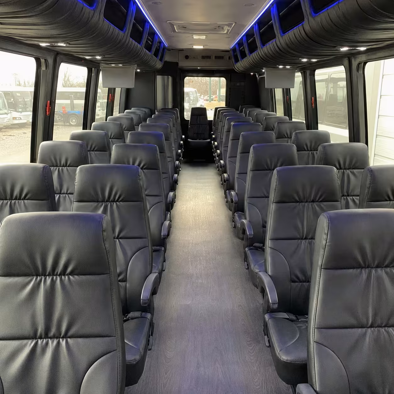 allen 35 passenger minibus rental