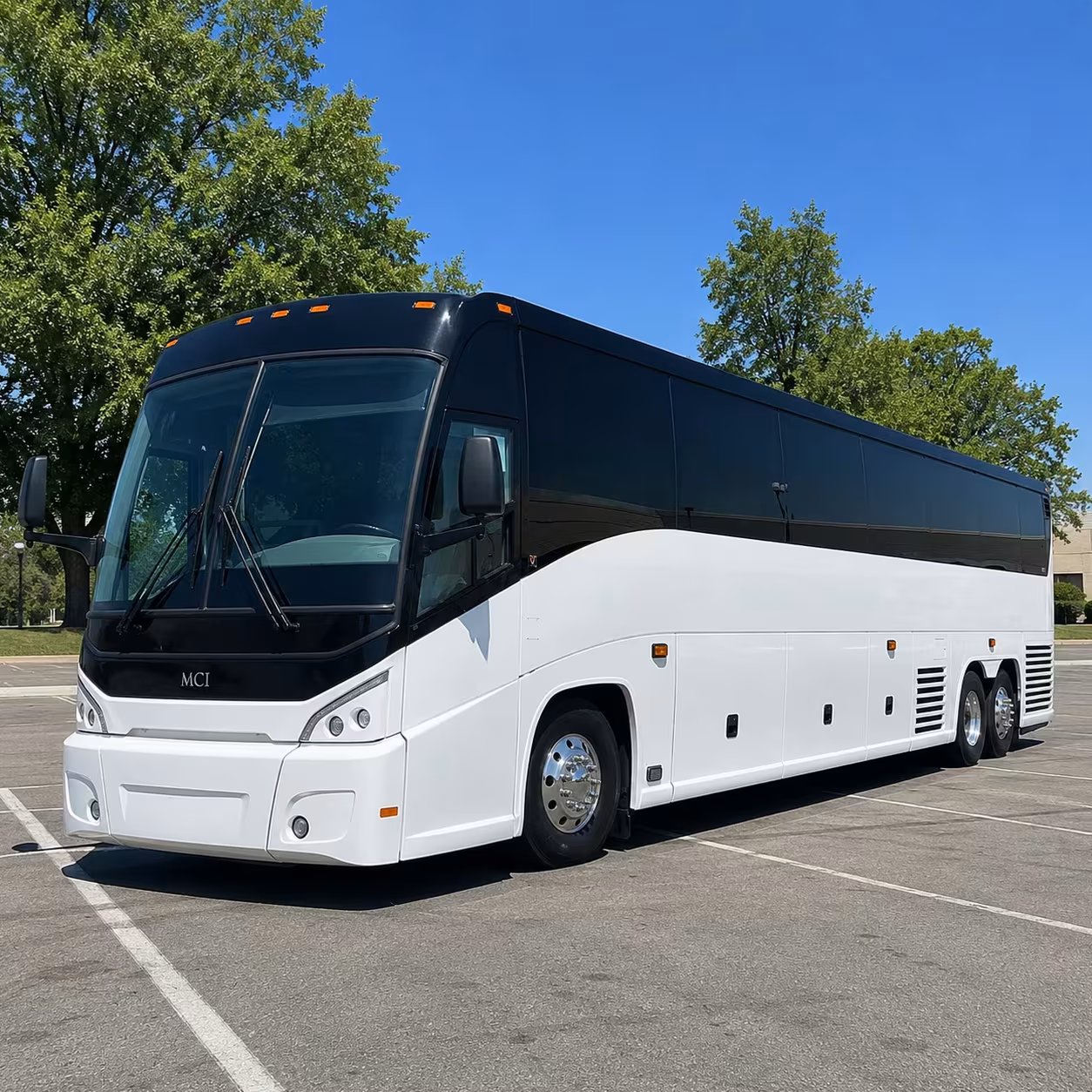allen bus rentals to toyota music factory and dos equis pavilion
