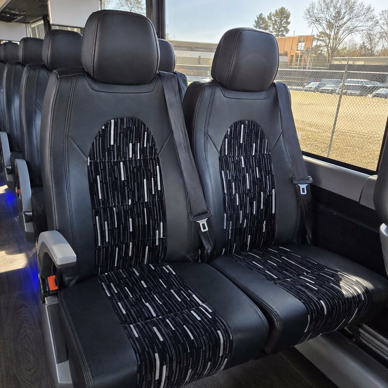 allen prom charter bus rentals to legacy hall and dallas venues