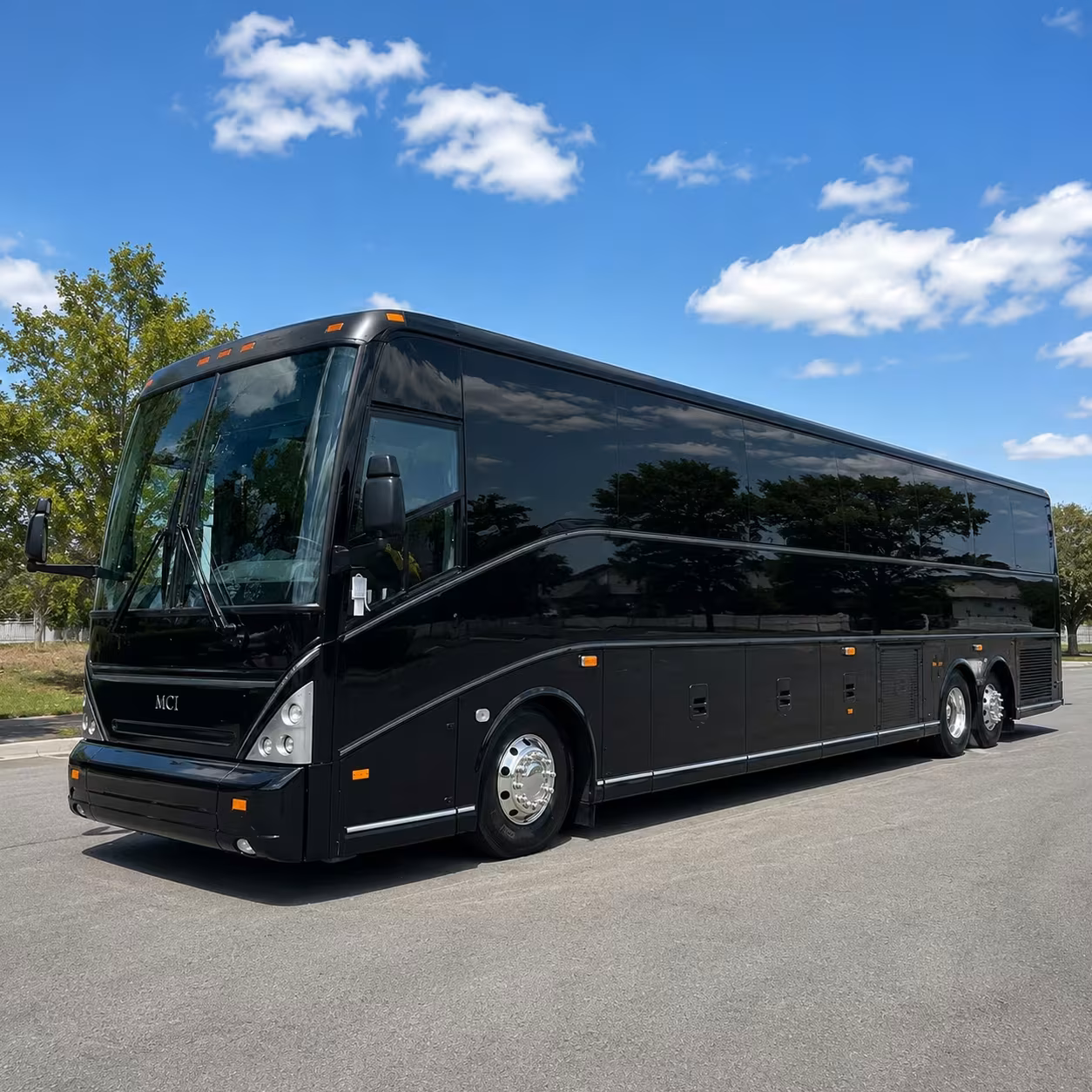 allen prom night transportation with party bus amenities