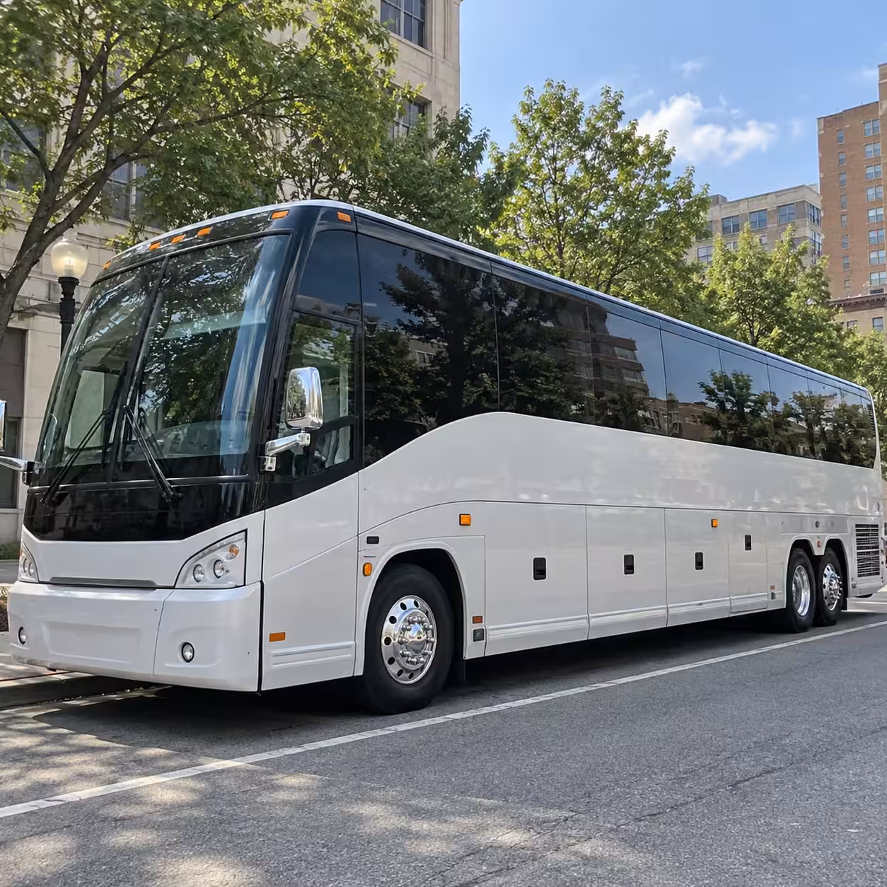 how the day of the week changes bus rental prices in allen texas