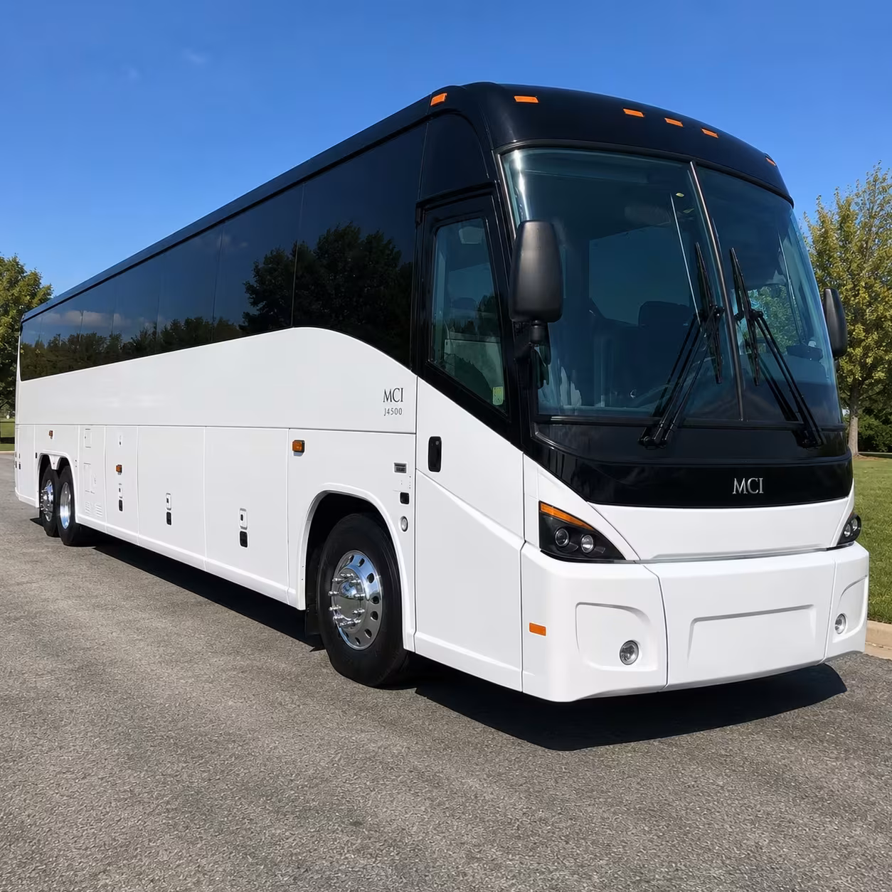 remote parking shuttle buses for allen corporate campuses