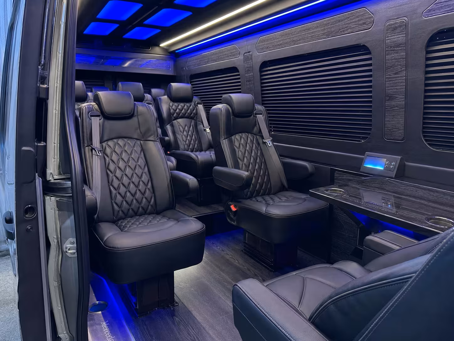 sprinter van transportation for groups and events across allen