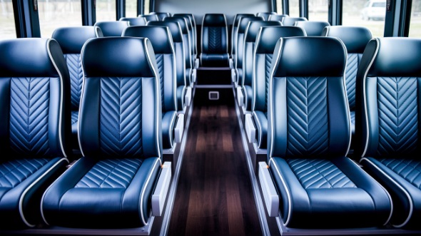 allen 20 passenger minibus inside