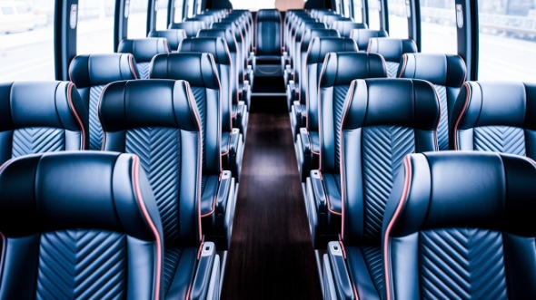 allen 50 passenger charter bus rental