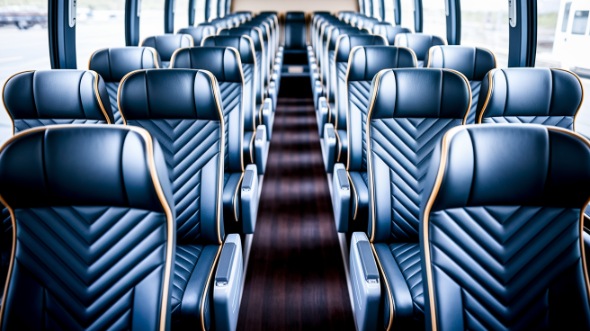 allen 55 passenger charter bus rental