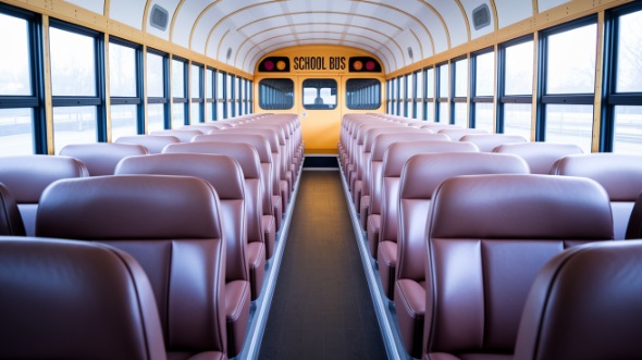 school bus rental interior carrollton